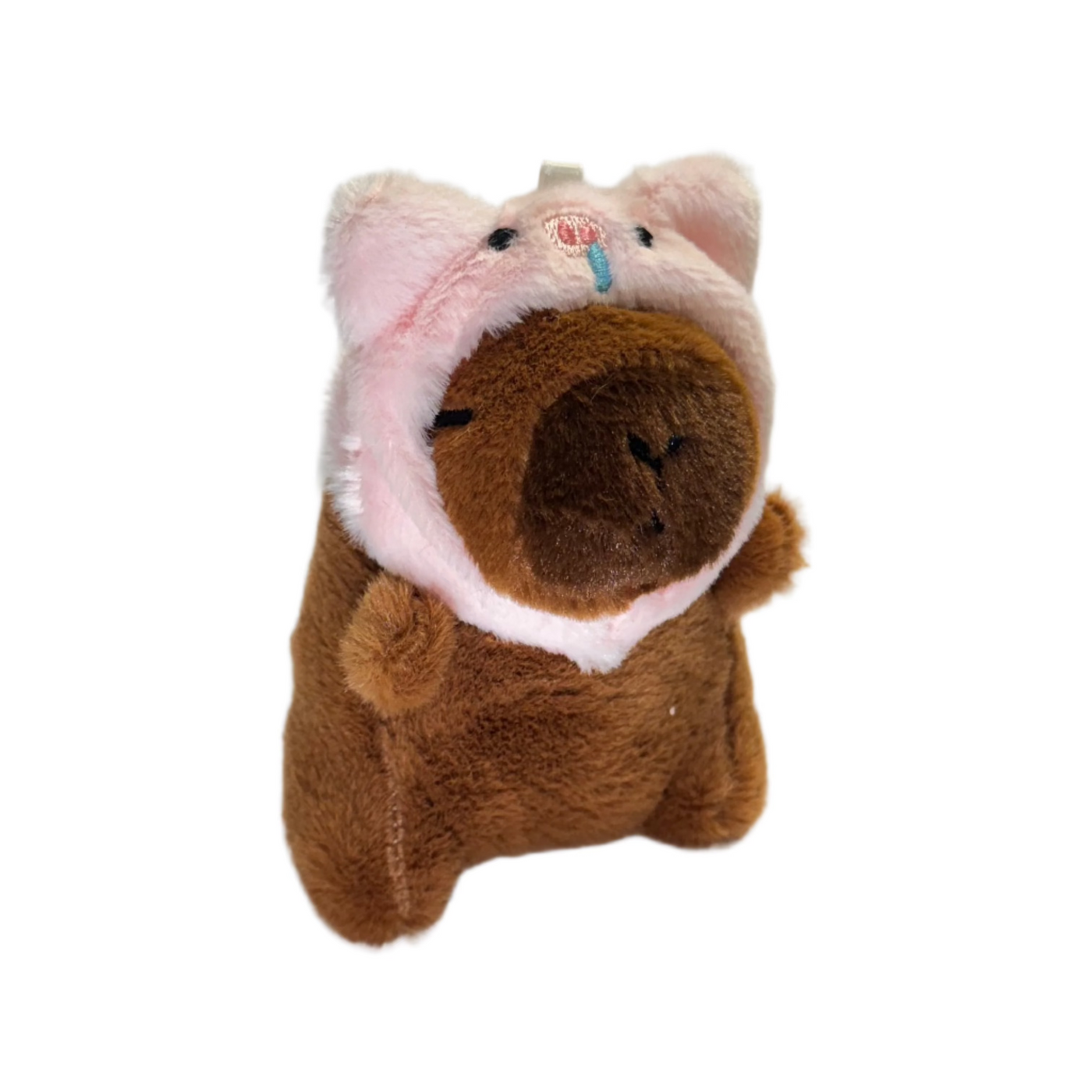 Capybara Soft Plush Keychain