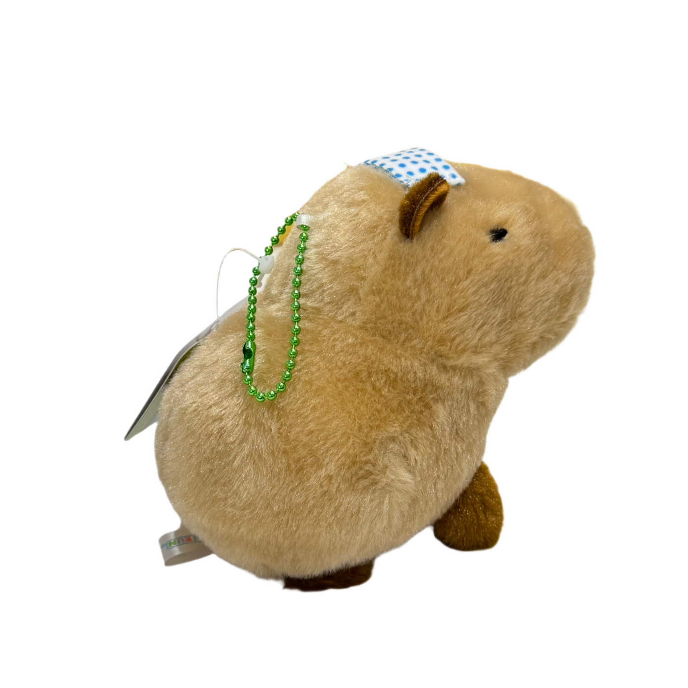 Onsen Capybara Plush Charm Keychain