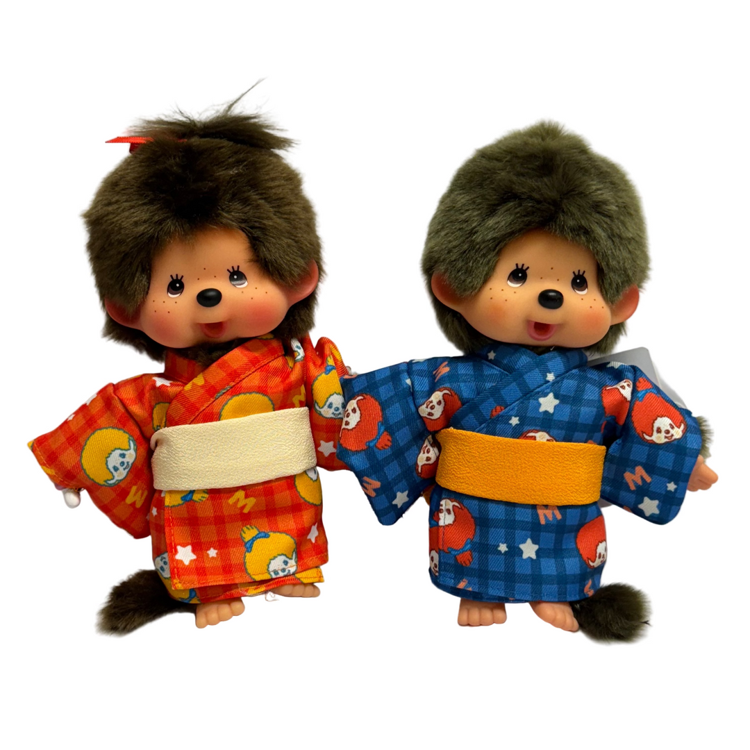 Monchhichi Yukata Kimono Plush - Limited Edition – zillymonkey Monchhichi Yukata Kimono Plush - Limited Edition – zillymonkey