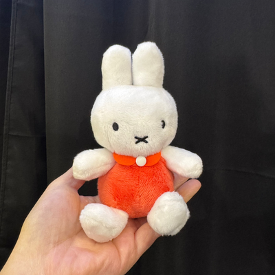 Miffy Fluffy Chiffon XS Sitting Plush in Red Dress