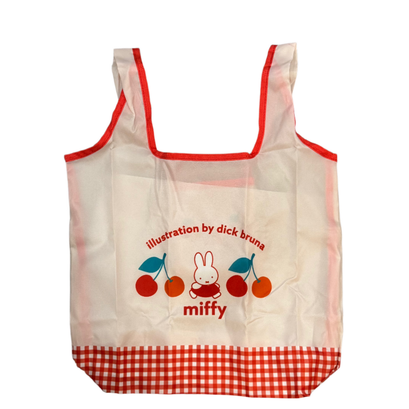 Miffy Cherry Foldable Shopping Tote Bag