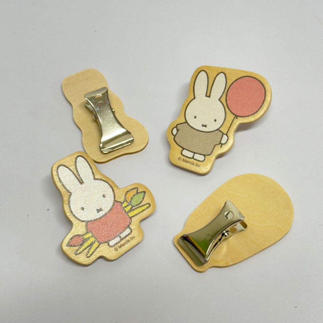 Miffy Wooden Multi-Purpose Clip – zillymonkey Miffy Wooden Multi-Purpose Clip – zillymonkey