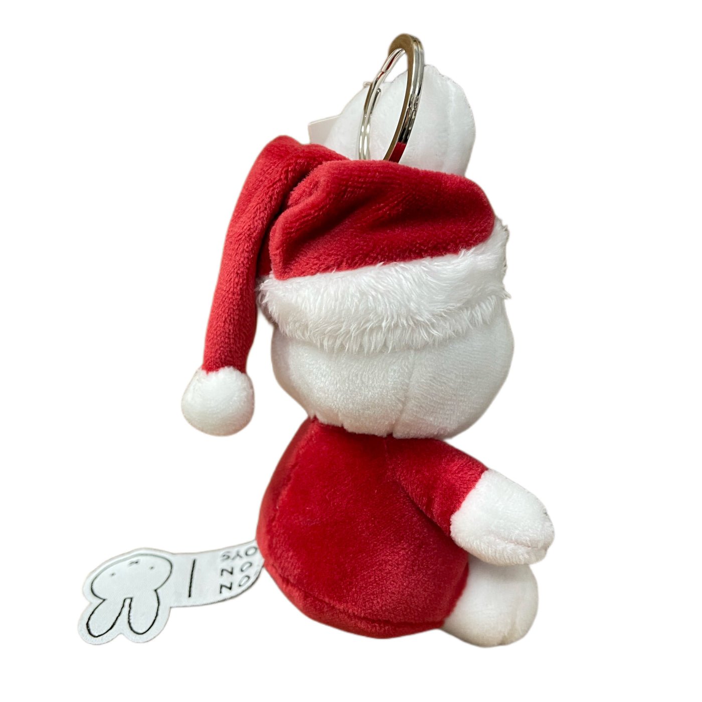 Miffy Santa Keychain