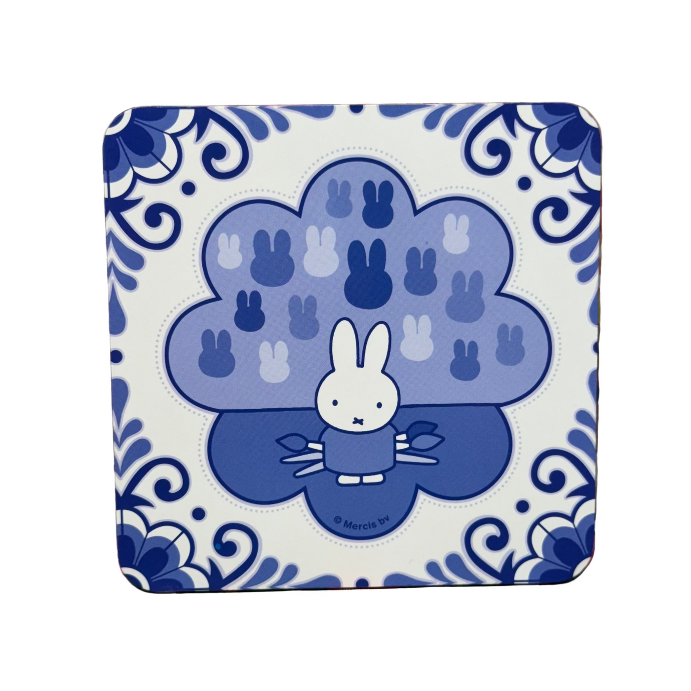 Miffy Blue Delft Artist Coasters