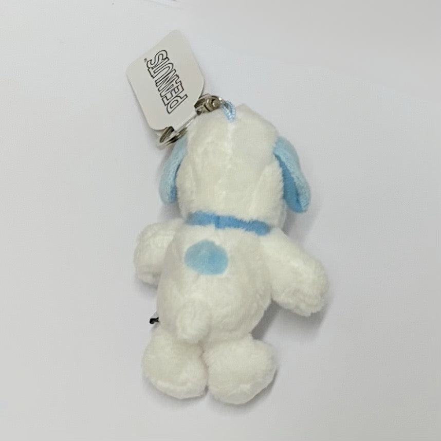 Snoopy Blue Plush Keychain Charm