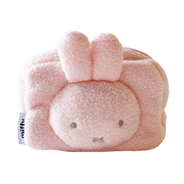 Miffy Pink Fluffy Plush Pouch