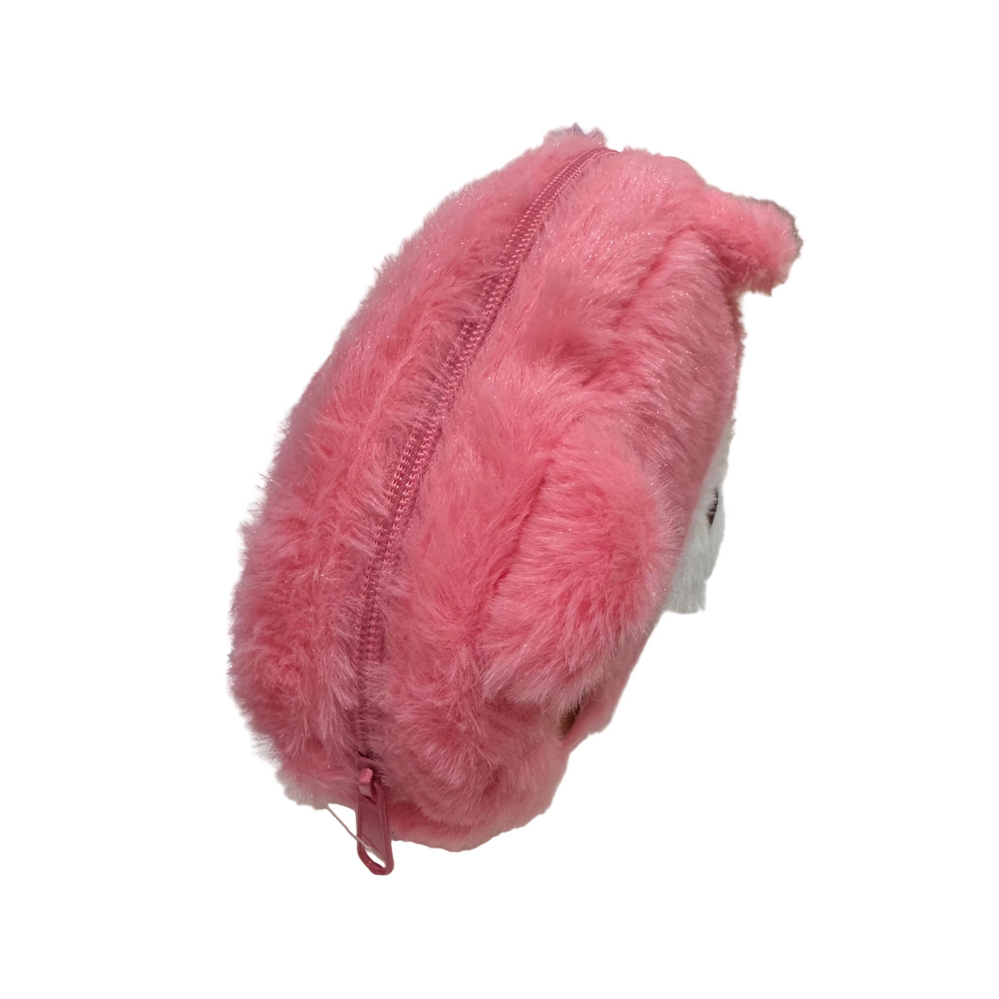 Gloomy Bear Face Fluffy Zipper Pouch