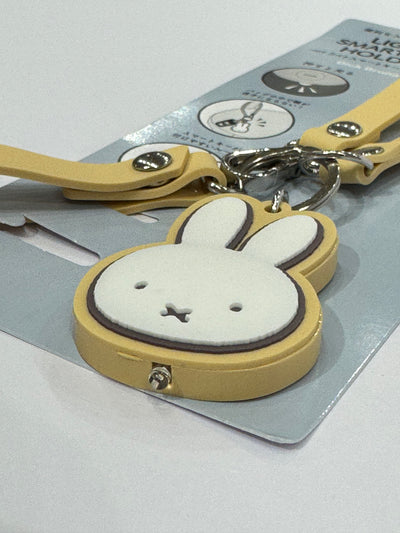 Miffy LED Light Car Key Strap Holder