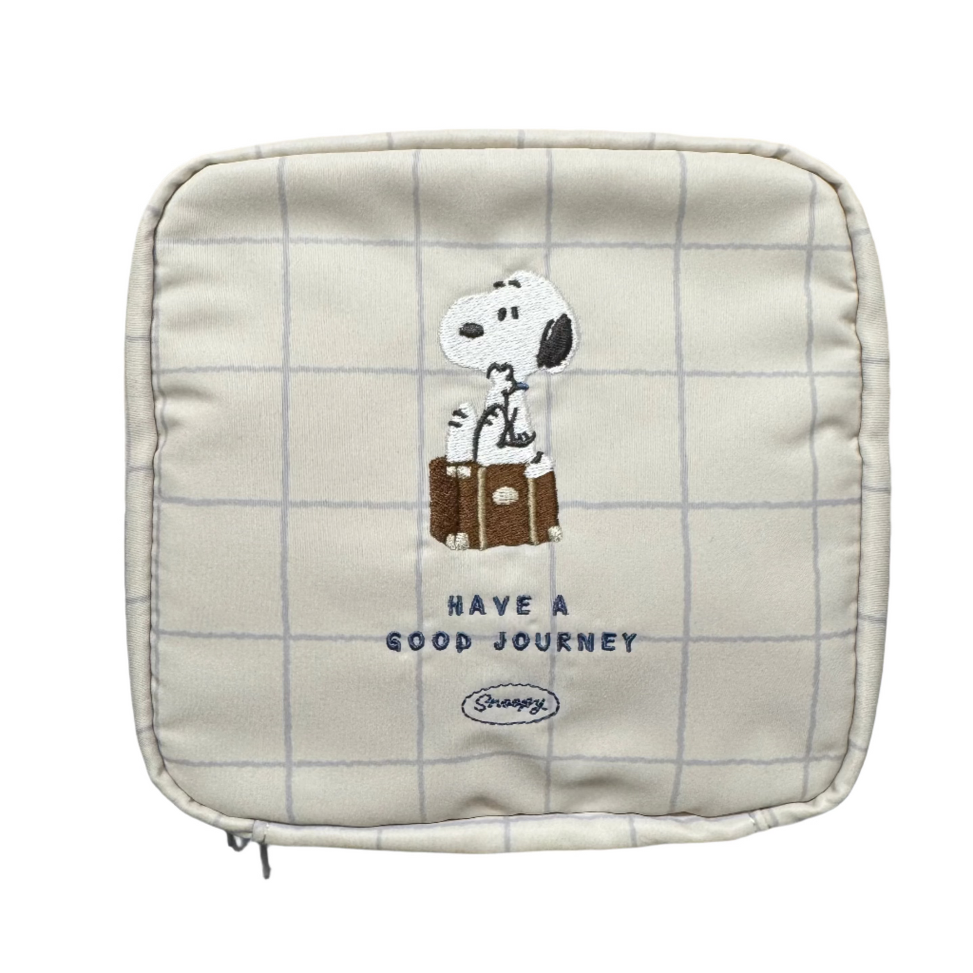 Snoopy Have a Good Journey Square Pouch