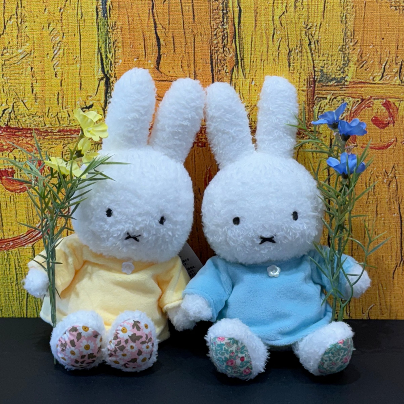 Miffy Flowers Exclusive Sitting Plush - Limited Edition