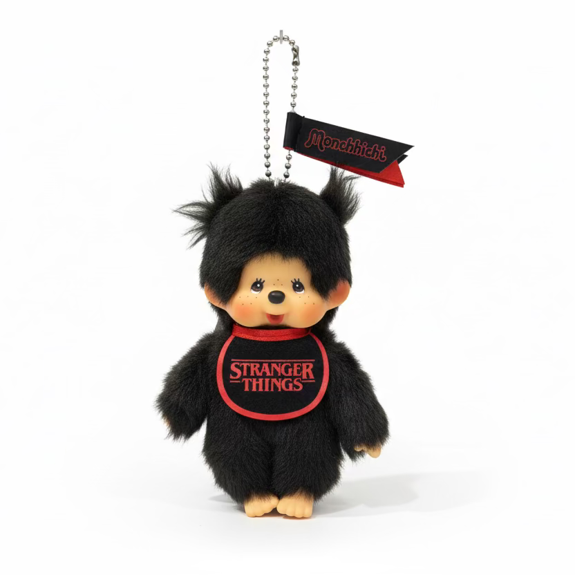 モンチッチ×STRANGER THINGS 　キーチェーンペア Monchhichi x Stranger Things Keychain Charm – zillymonkey