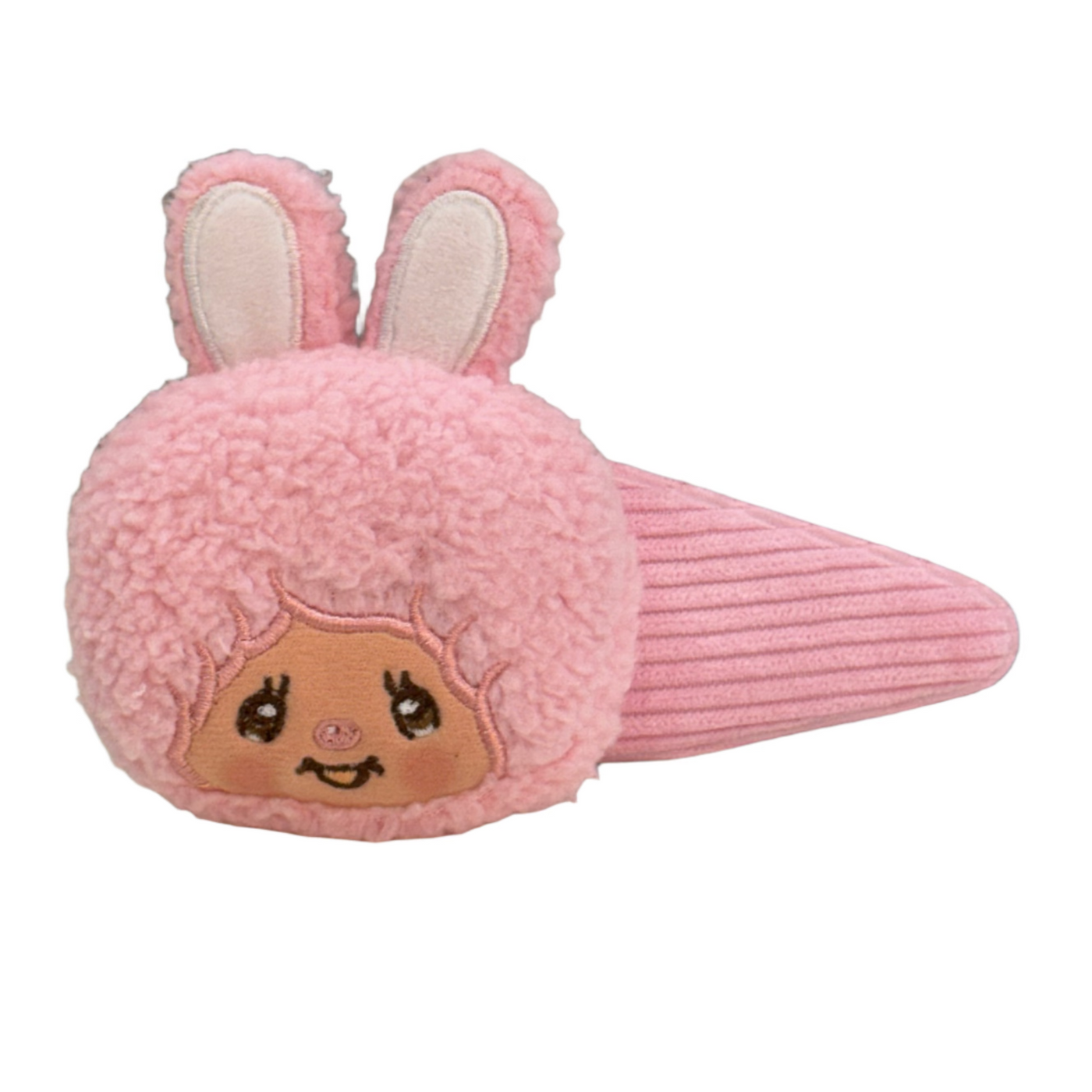 Monchhichi Chimutan Bunny Big Plush Head Hair Clip