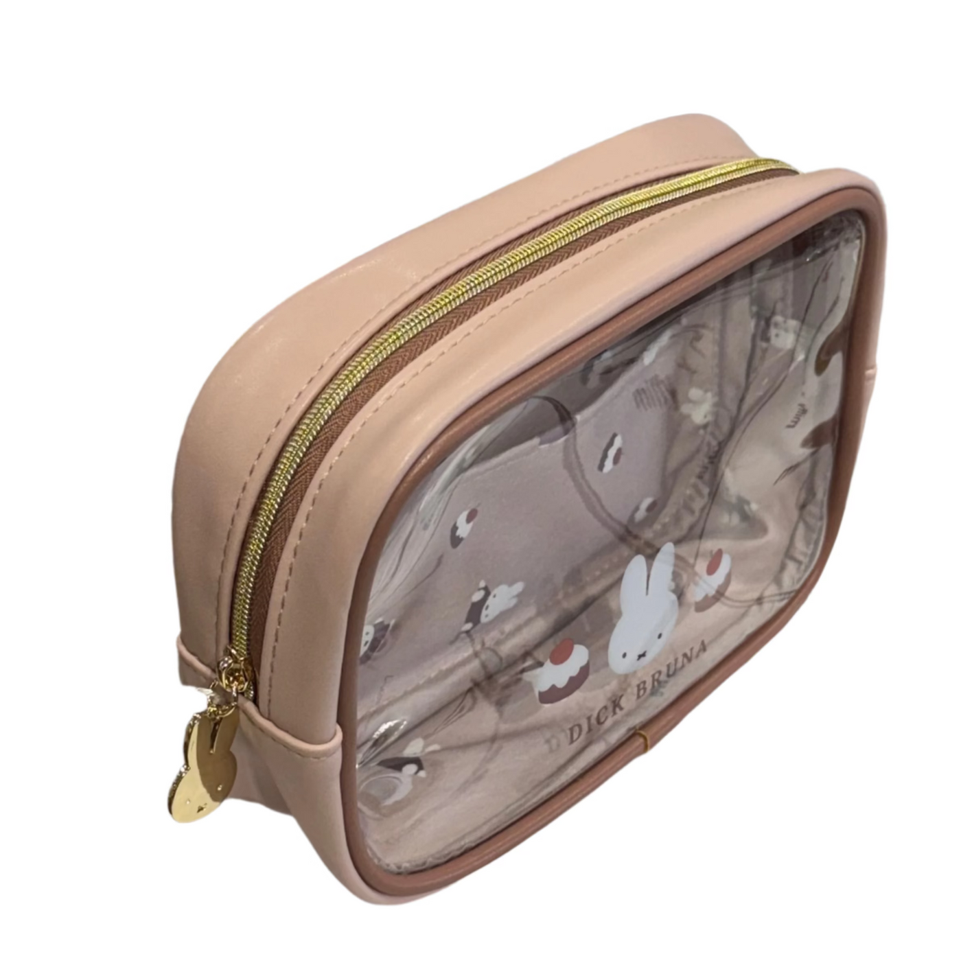 Miffy Cake Clear Cosmetic Pouch
