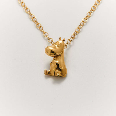 Moomintroll 18ct Gold Vermeil Necklace