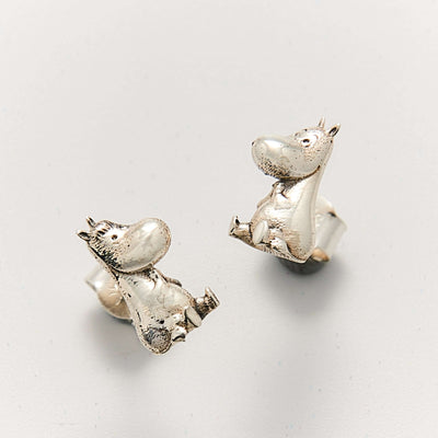 Moomintroll Sterling Silver Stud Earrings