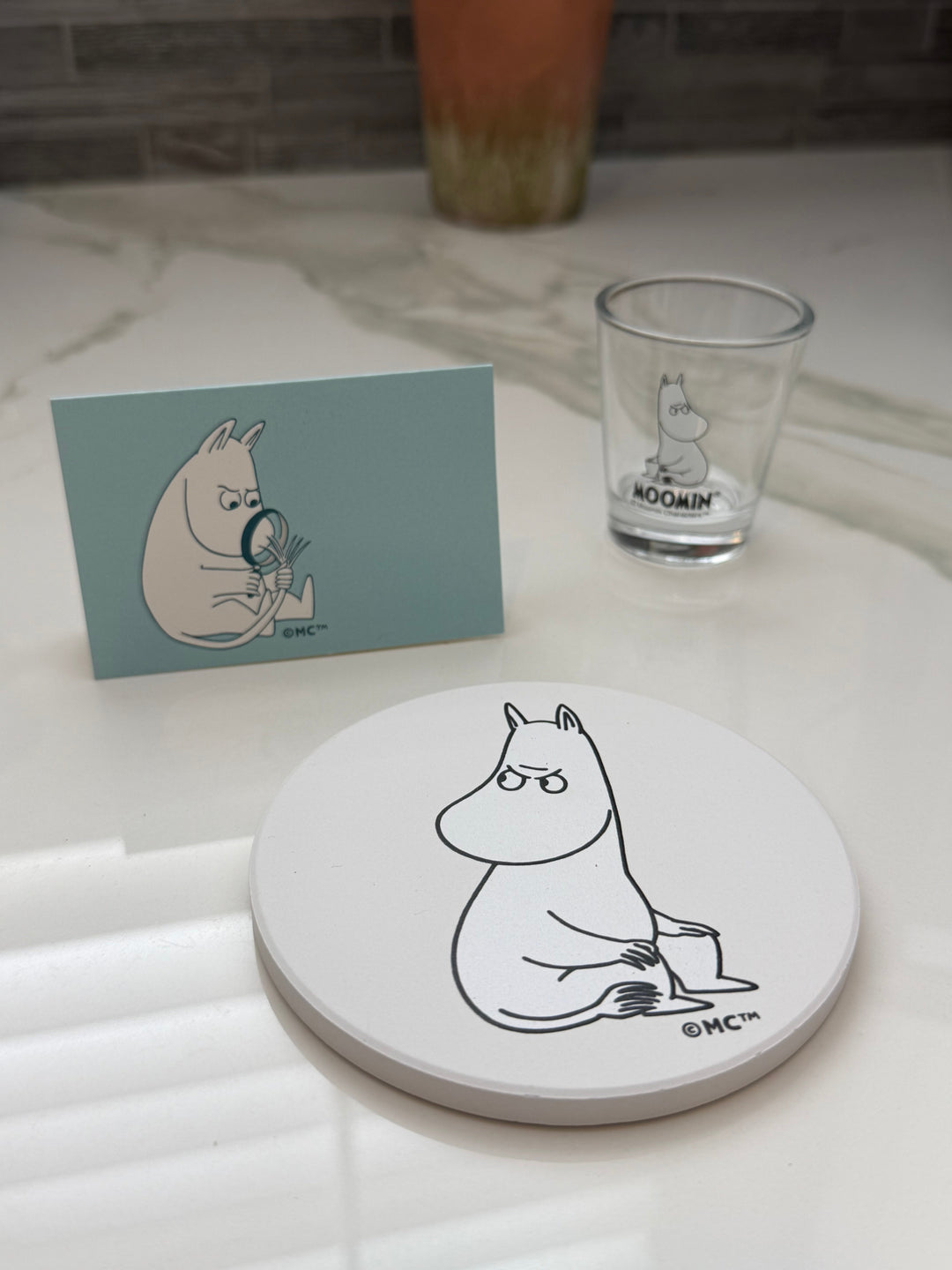 Official Moomin Mini Greeting Card - Curious Tail – zillymonkey