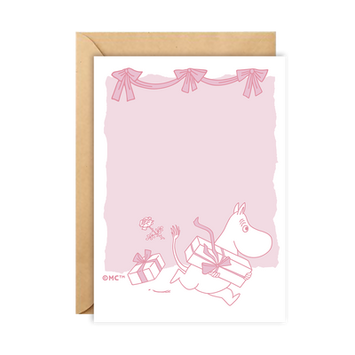 Official Moomin A6 Greeting Card – Gift Mission – zillymonkey