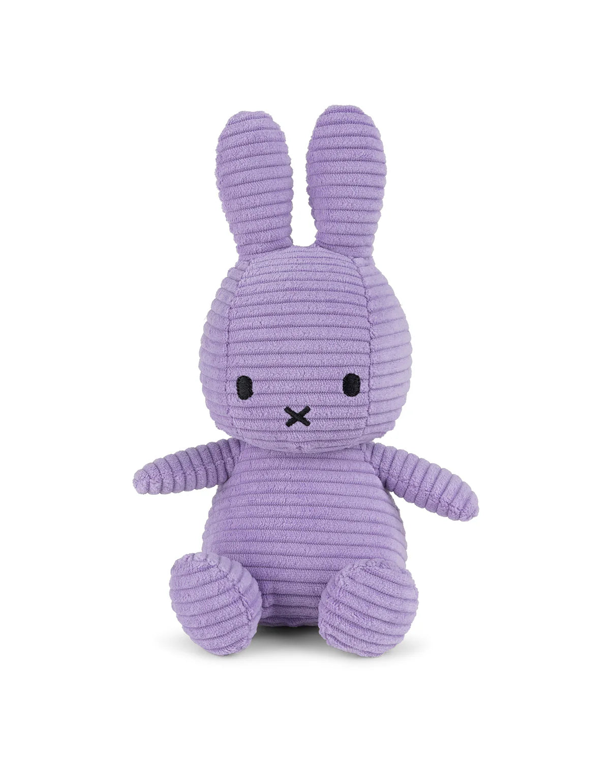 Miffy Sitting Corduroy Plush Lilac