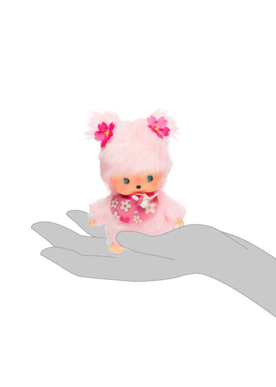 Babychichi Sakura Cherry Blossom Mini Monchhichi Girl Plush