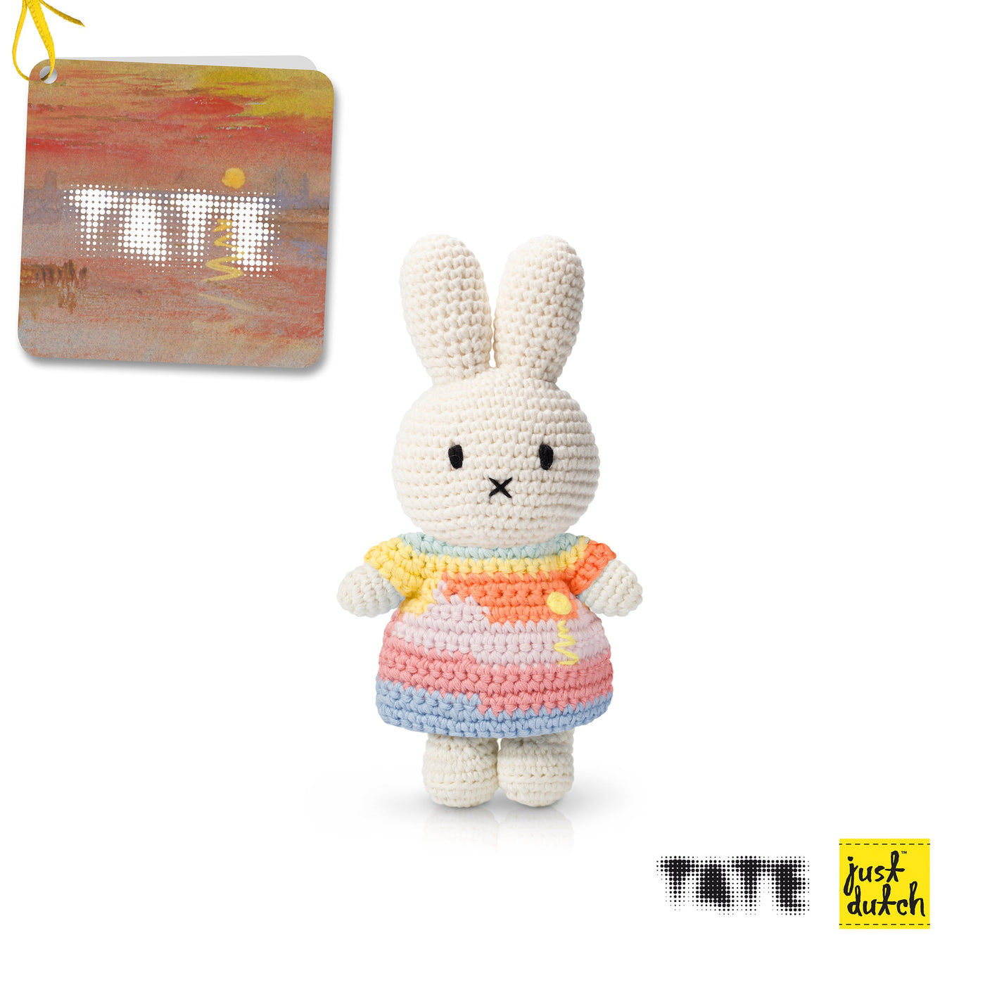 Crocheted Miffy in her Turner Dress
