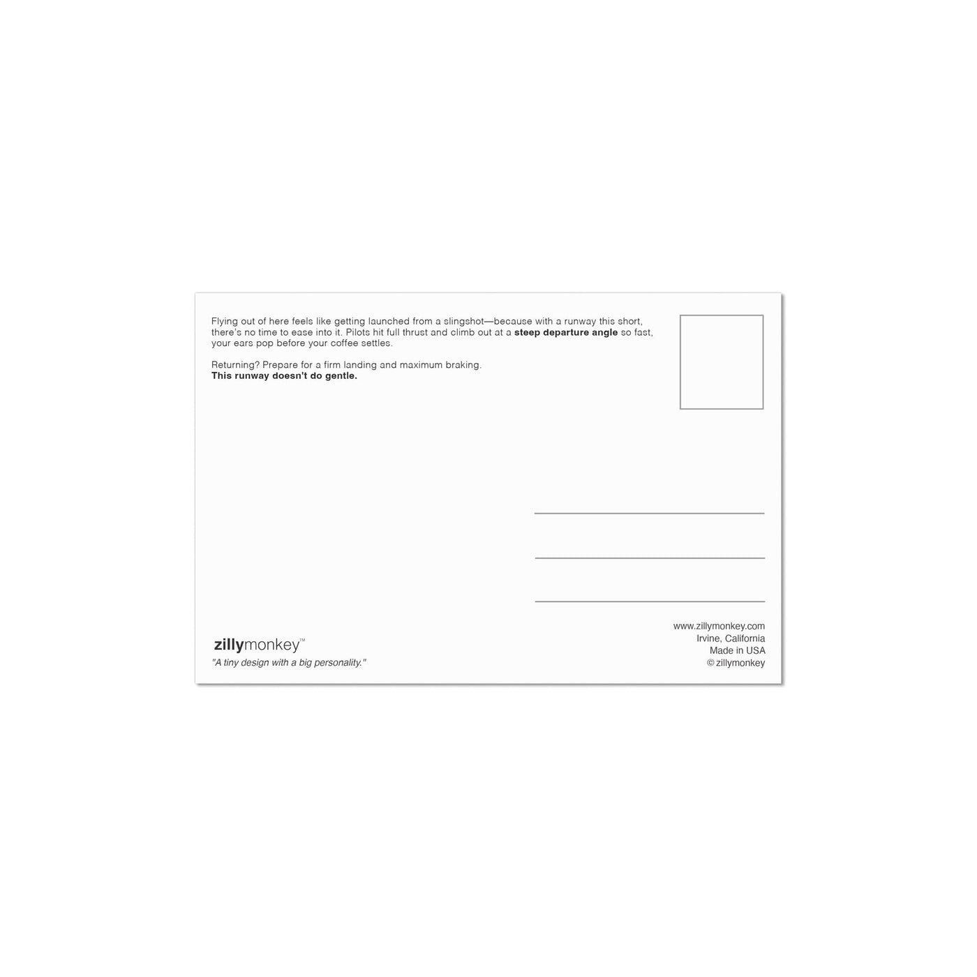 Runway Rumble Irvine Postcard