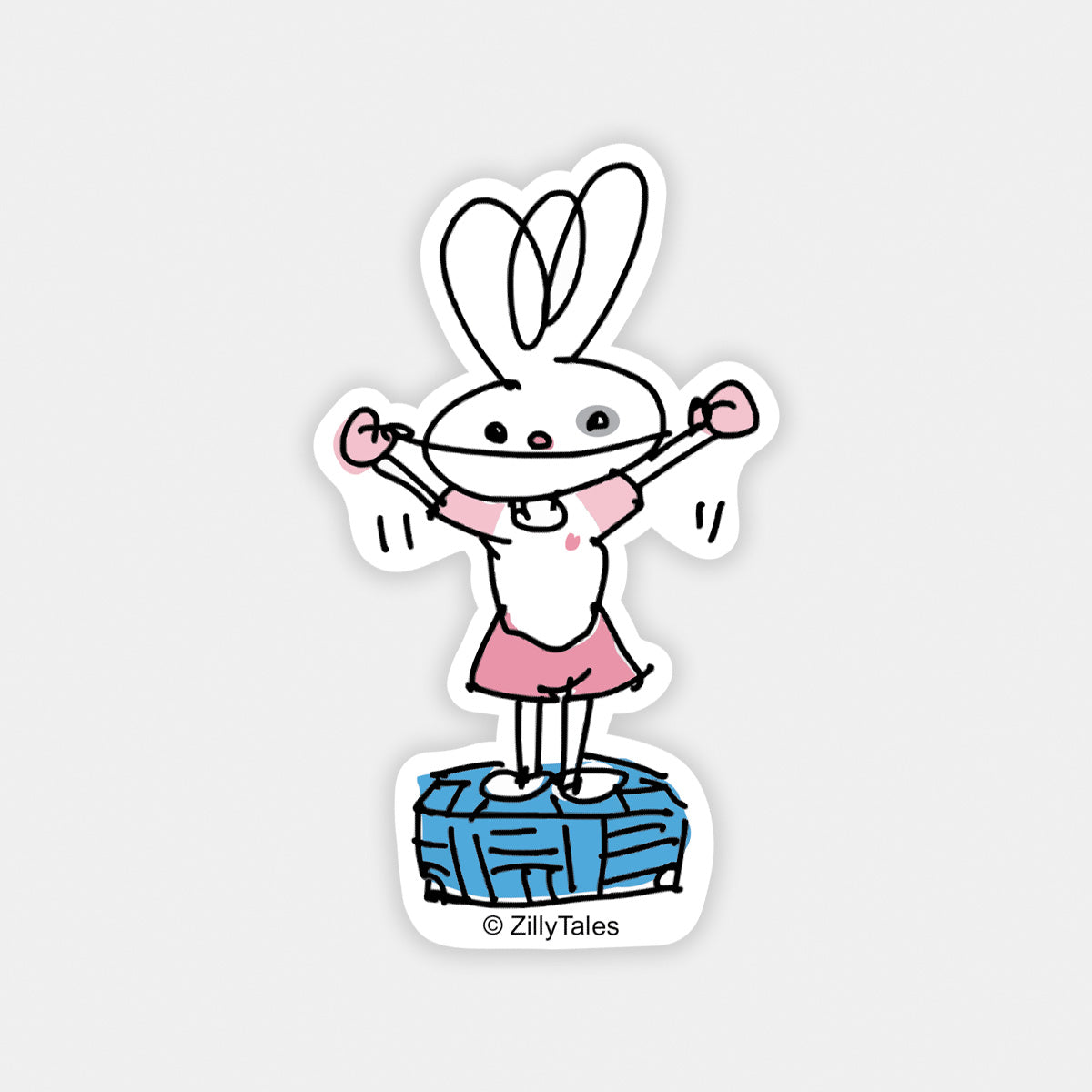 3ERs Boxing Champion Sticker