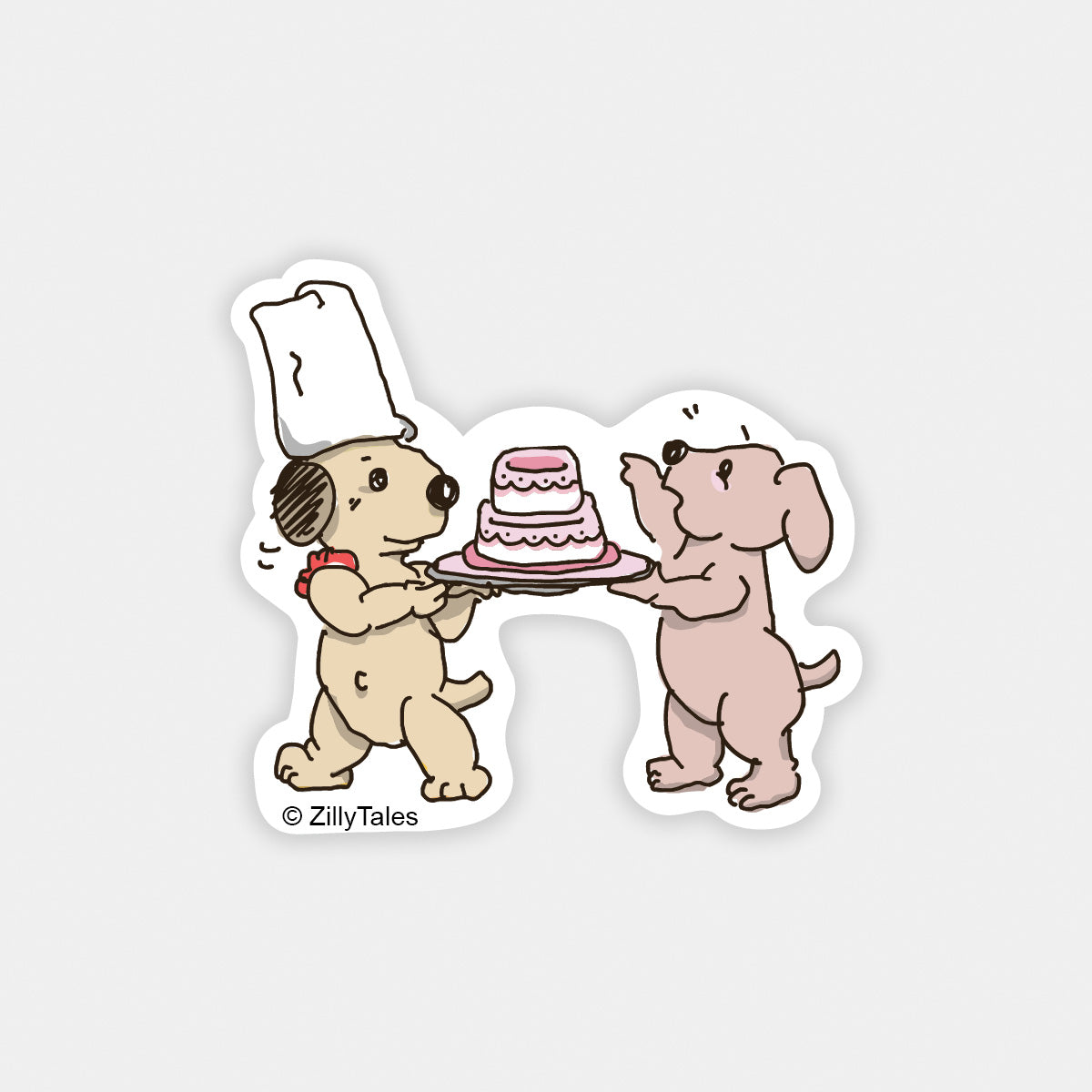 Sora & Scout Baking Sticker