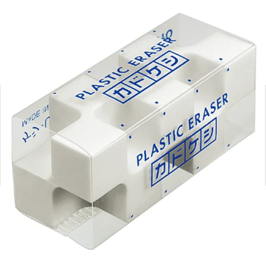 Kokuyo Kadokeshi 28-Corner Plastic Eraser