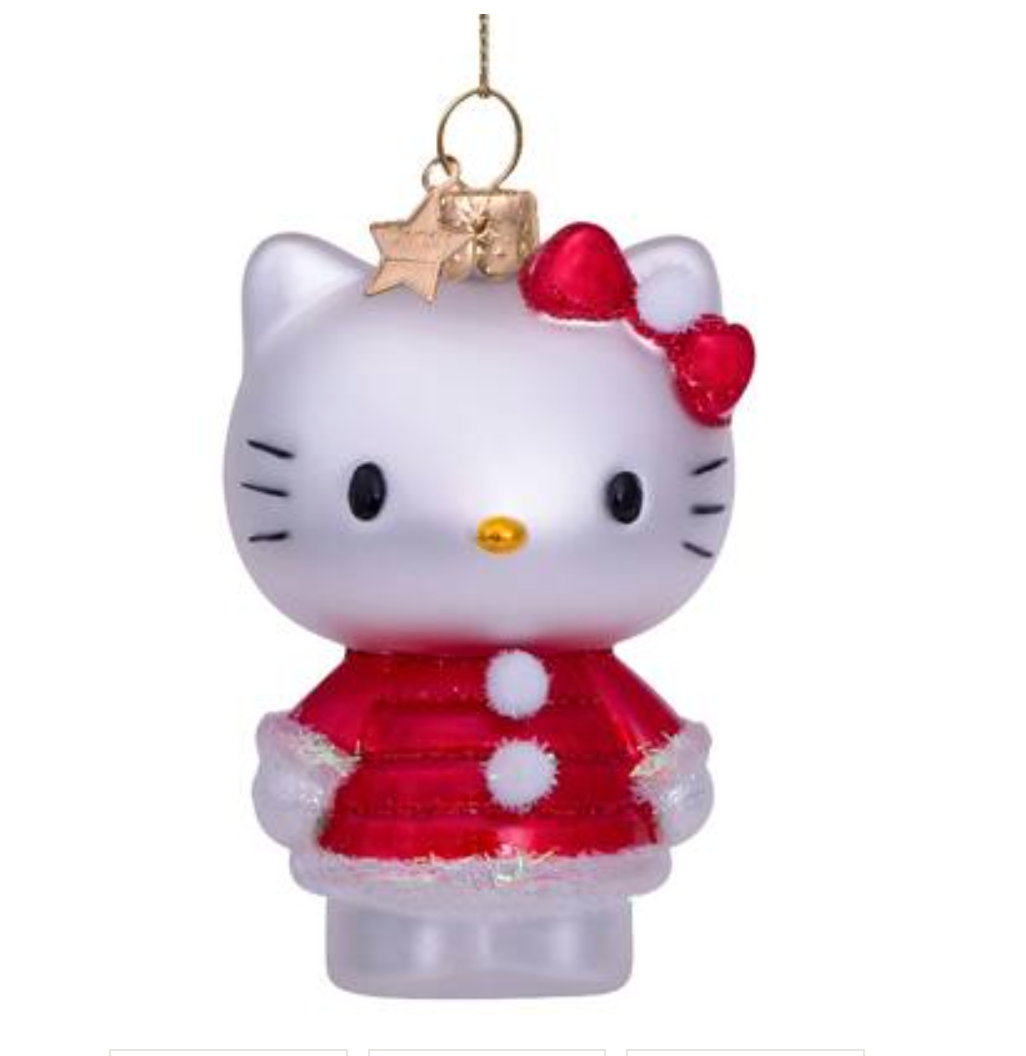 Hello Kitty with Christmas Dress