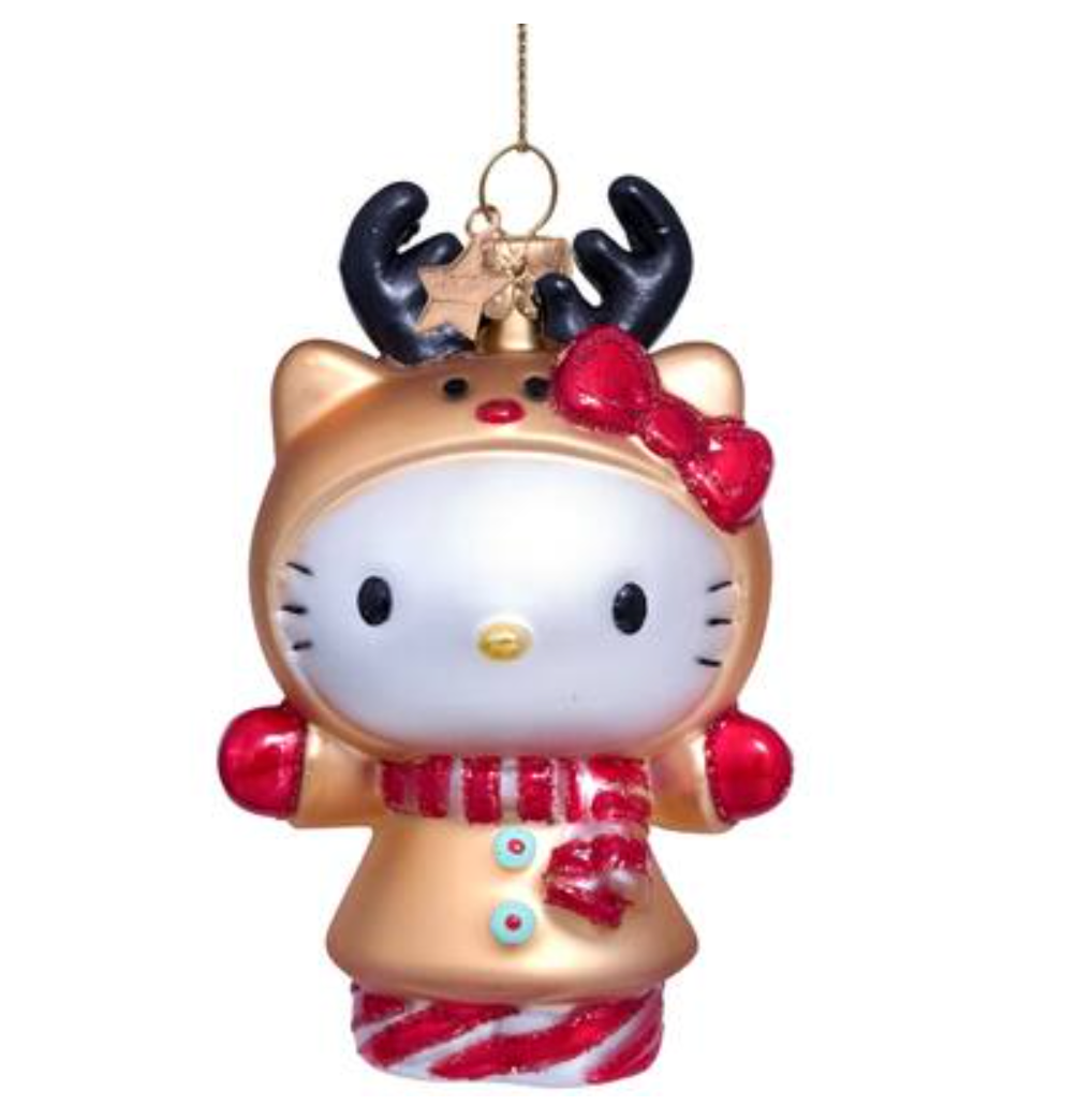 Hello Kitty in Reindeer Outfit Dress