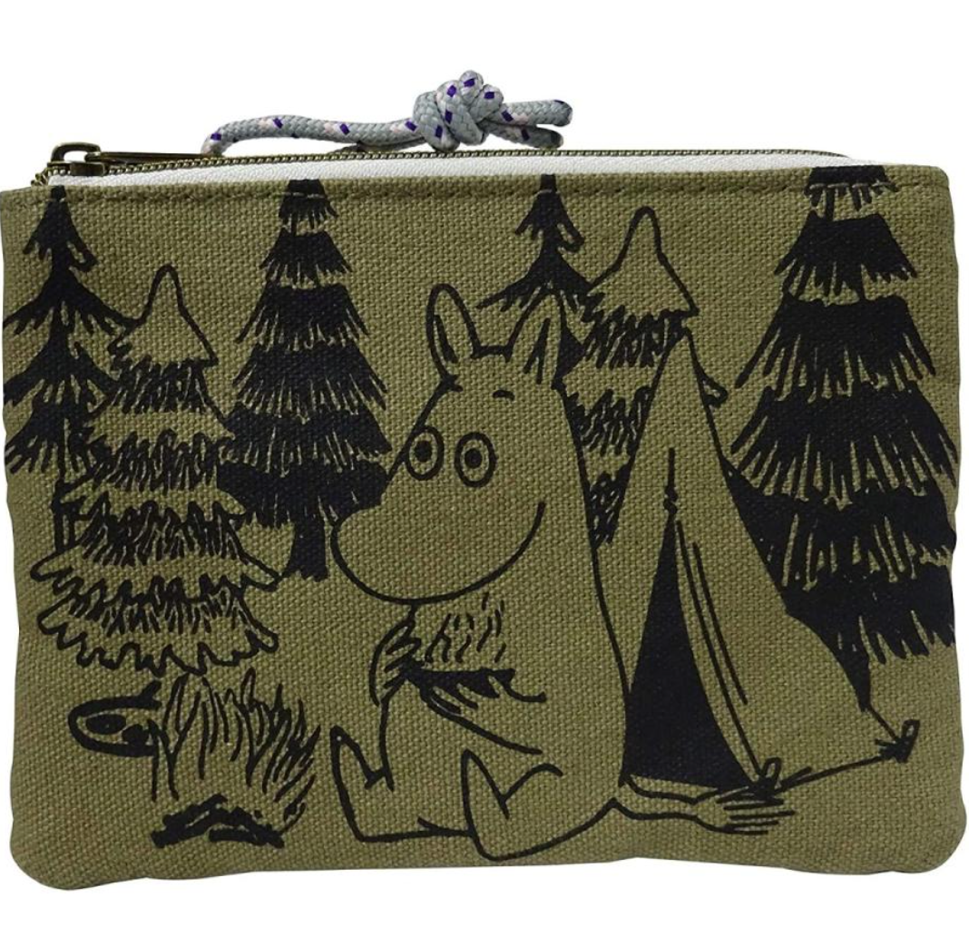 Moomin Camping Canvas Pouch