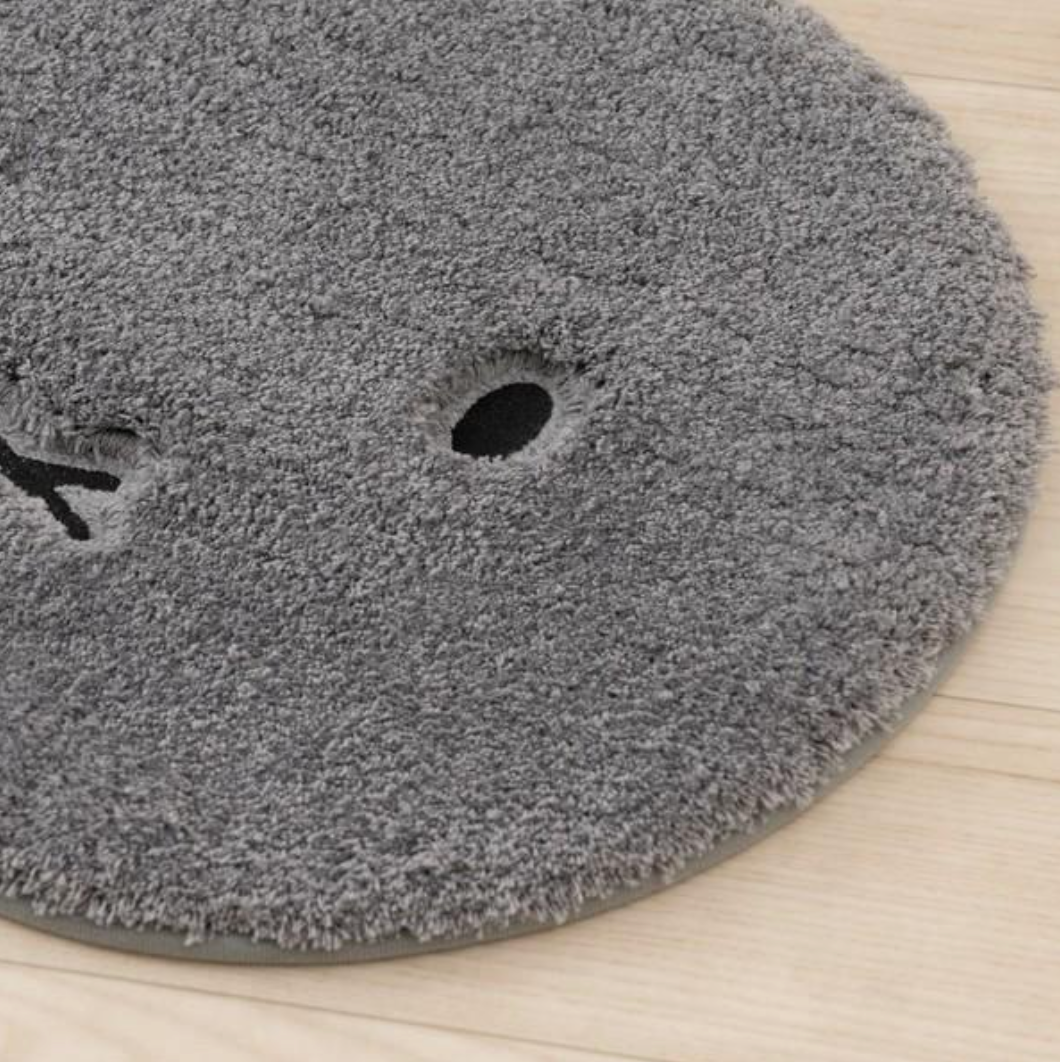 Miffy Face Oval Bath Mat