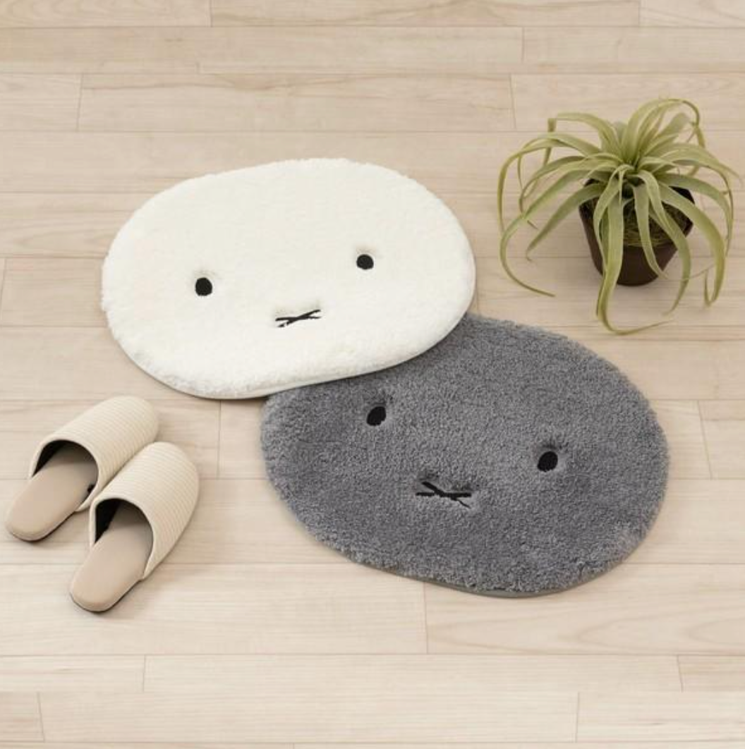 Miffy Face Oval Bath Mat – zillymonkey