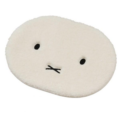 Miffy Face Oval Bath Mat