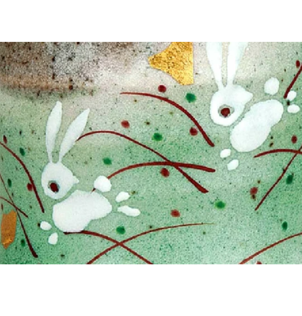 Japan Bunny Meadow Tea Cup
