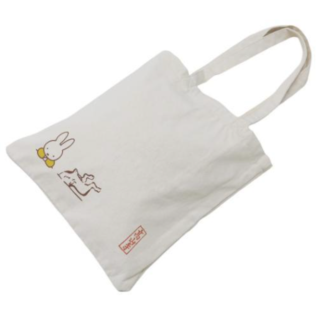 Miffy x Birds and Beasts Caricature Tote Bag - Thinking – zillymonkey