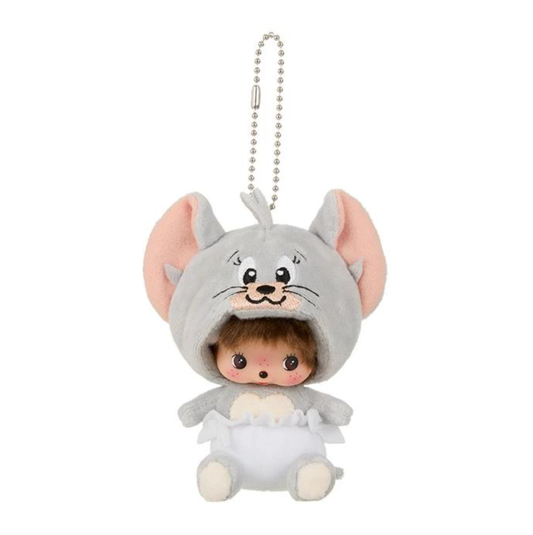Bebichhichi x Tom & Jerry Nibbles Mini Charm Keychain