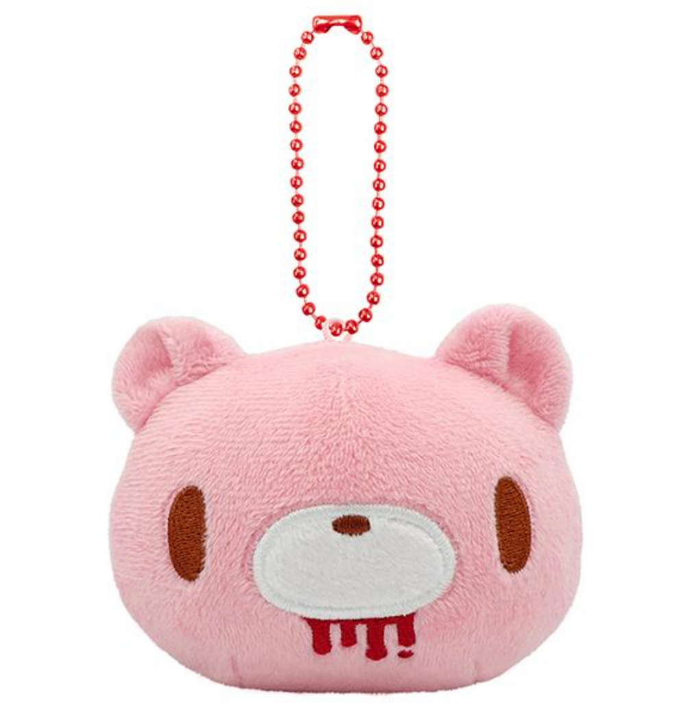 Gloomy Bear Head Charm Keychain – zillymonkey