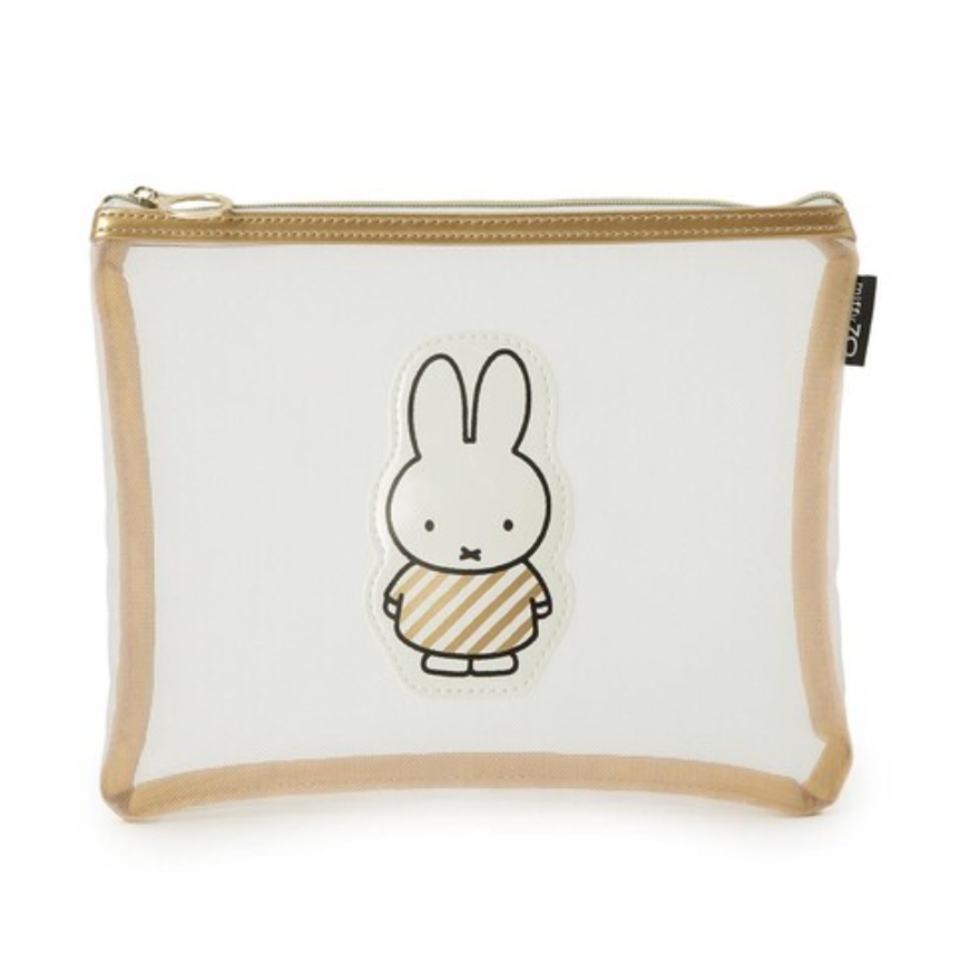 Miffy Gold Shirt Mesh Pouch