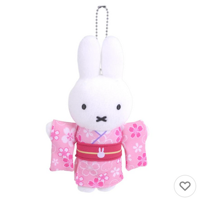 Miffy Pink Kimono Plush / Charm