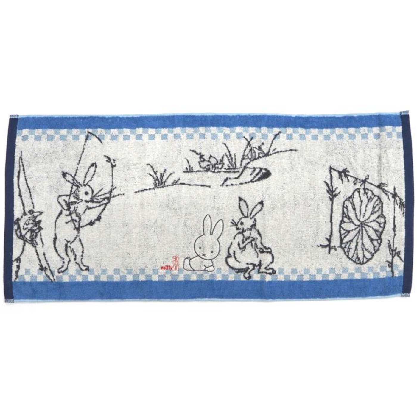 Miffy x Birds and Beasts Caricature Towel