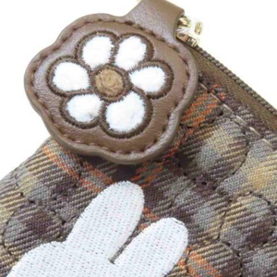 Miffy Checkers Wallet Phone Pouch Crossbody Bag