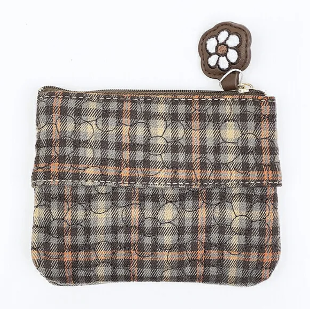 Miffy Checkers Zipper Pouch