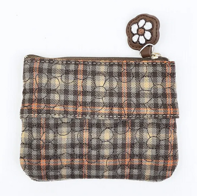 Miffy Checkers Zipper Pouch