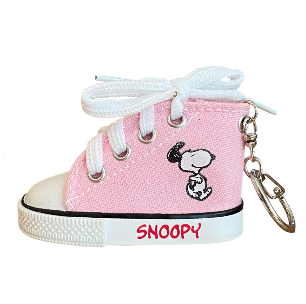 Snoopy Sneakers Charm Keychain