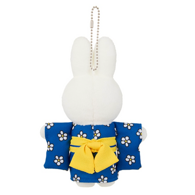 Miffy Blue Kimono Keychain Plush Charm