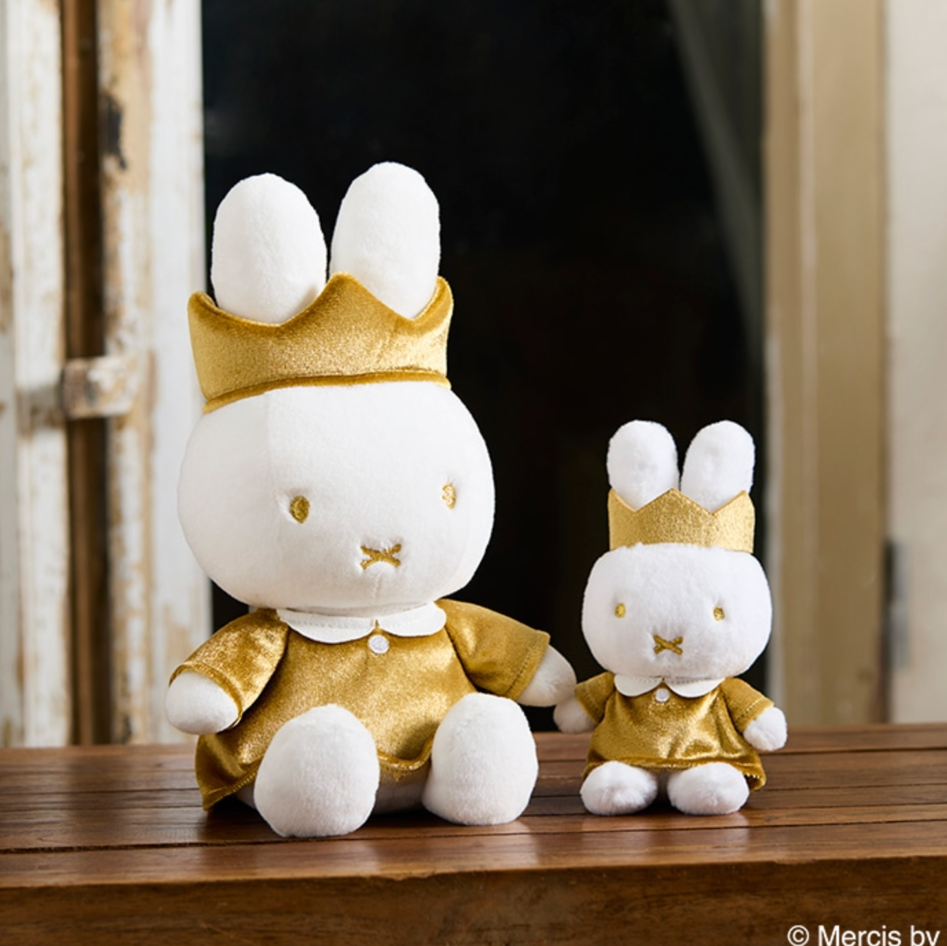 Miffy 70th Year Special Edition Gold Plush