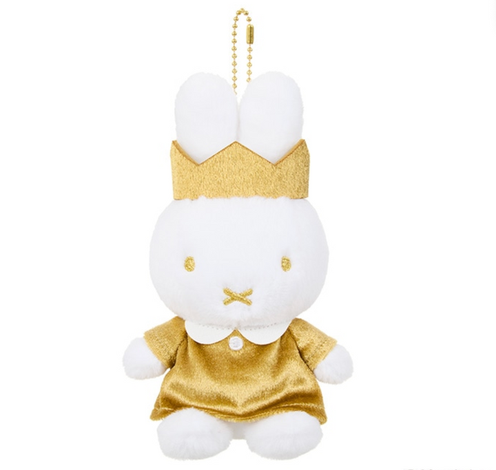 Miffy 70th Year Special Edition Gold Keychain Charm – zillymonkey