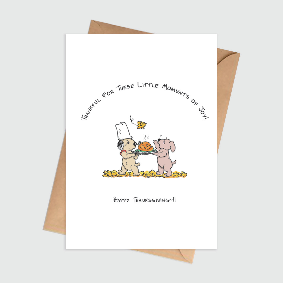 Little Moments Of Joy Thanksgiving Card