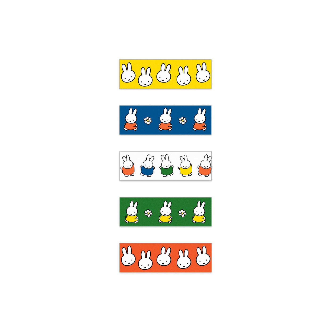 Miffy Classic Washi Tape Set of 5